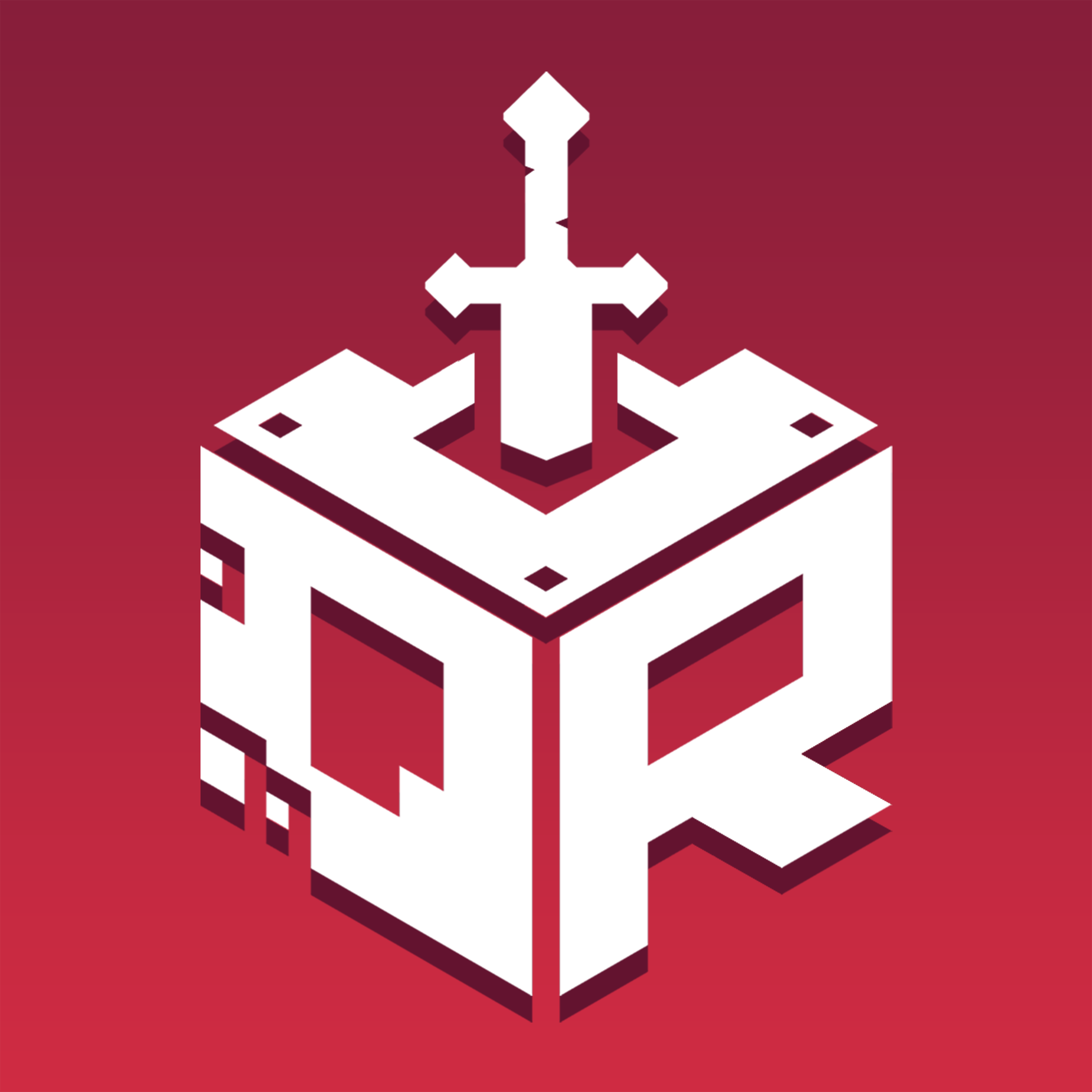 Custom Minecraft weapon set modelled in Blockbench — One Raid Studio